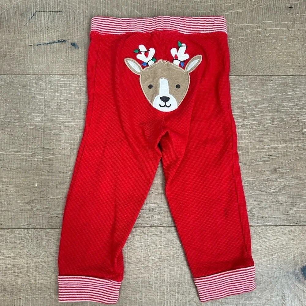 Carter's Red Striped Kids Leggings